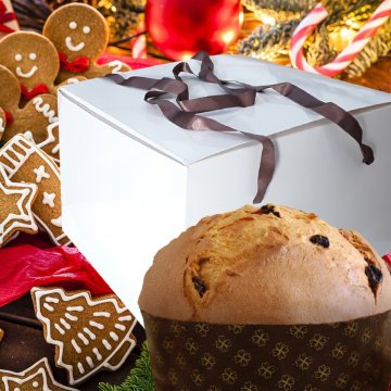 SCATOLA PORTA PANETTONE GR 1000 BASSO "VISCHIO"